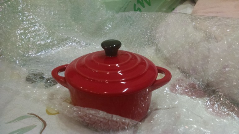 Panelinhas Vermelhas. Comprei no site do BOLOLO e recebi rapidinho!