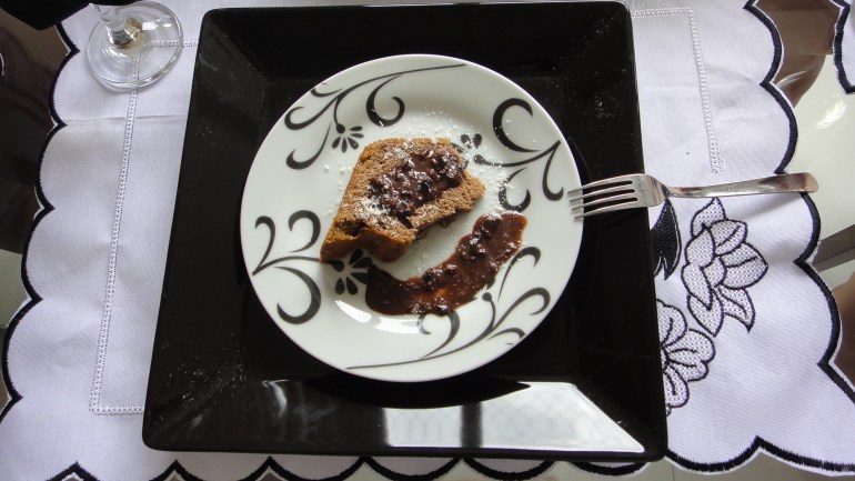 E ainda tem sobremesa.