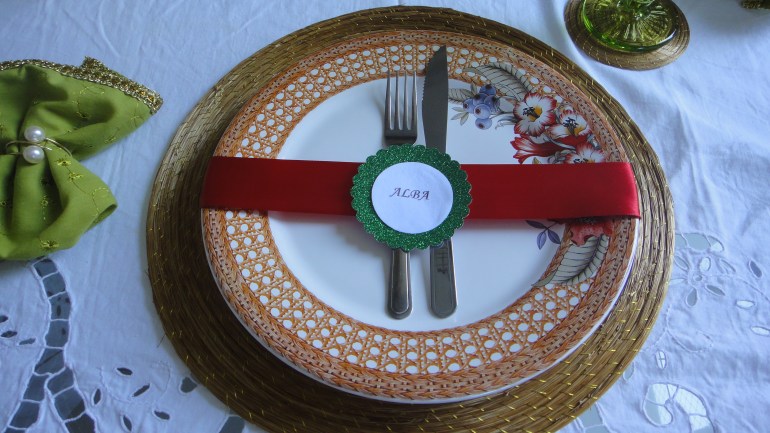 Mesma louça, usada  com estilo diferente