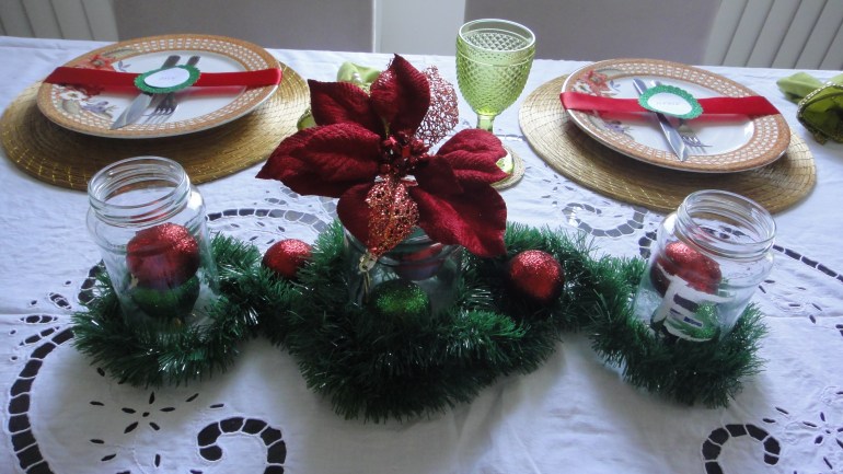 Arranjos em potes reaproveitados