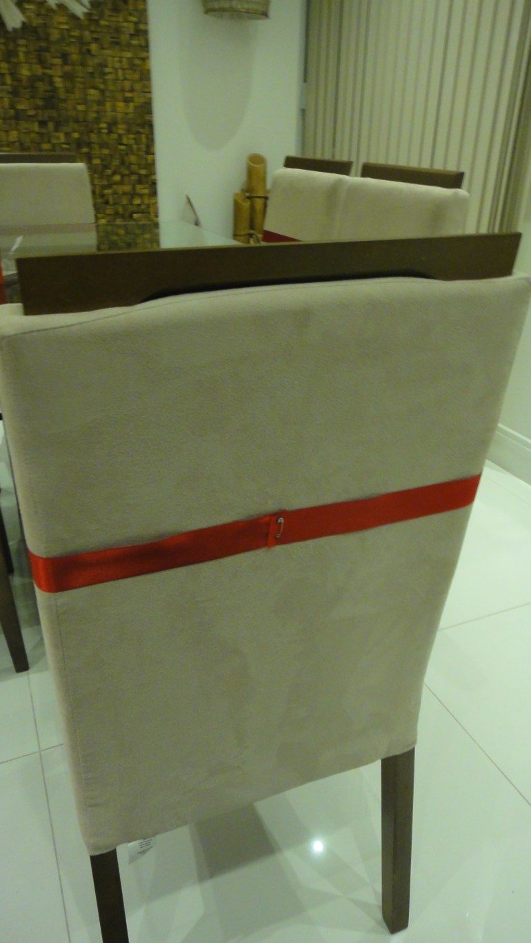 Fita ainda sem o arranjo