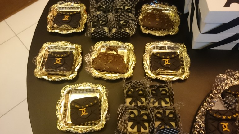 doces bolsinha louis vuitton