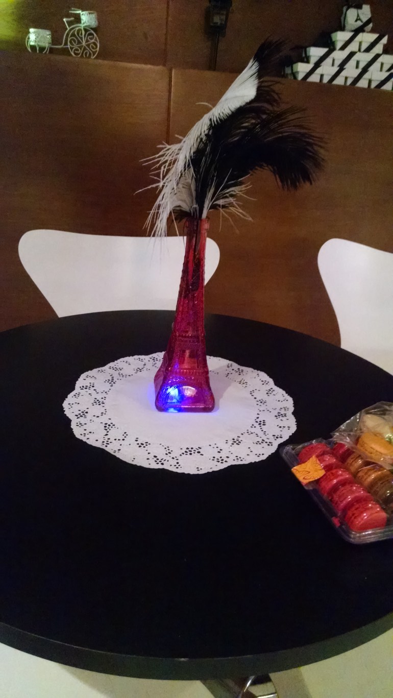 garrafa em forma de torre