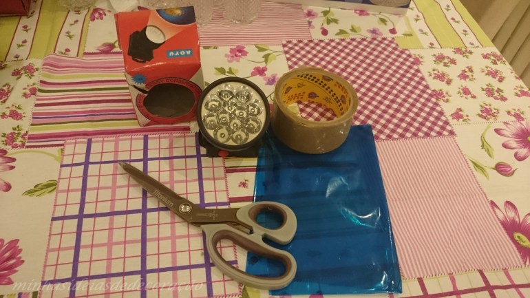 material para lanterna