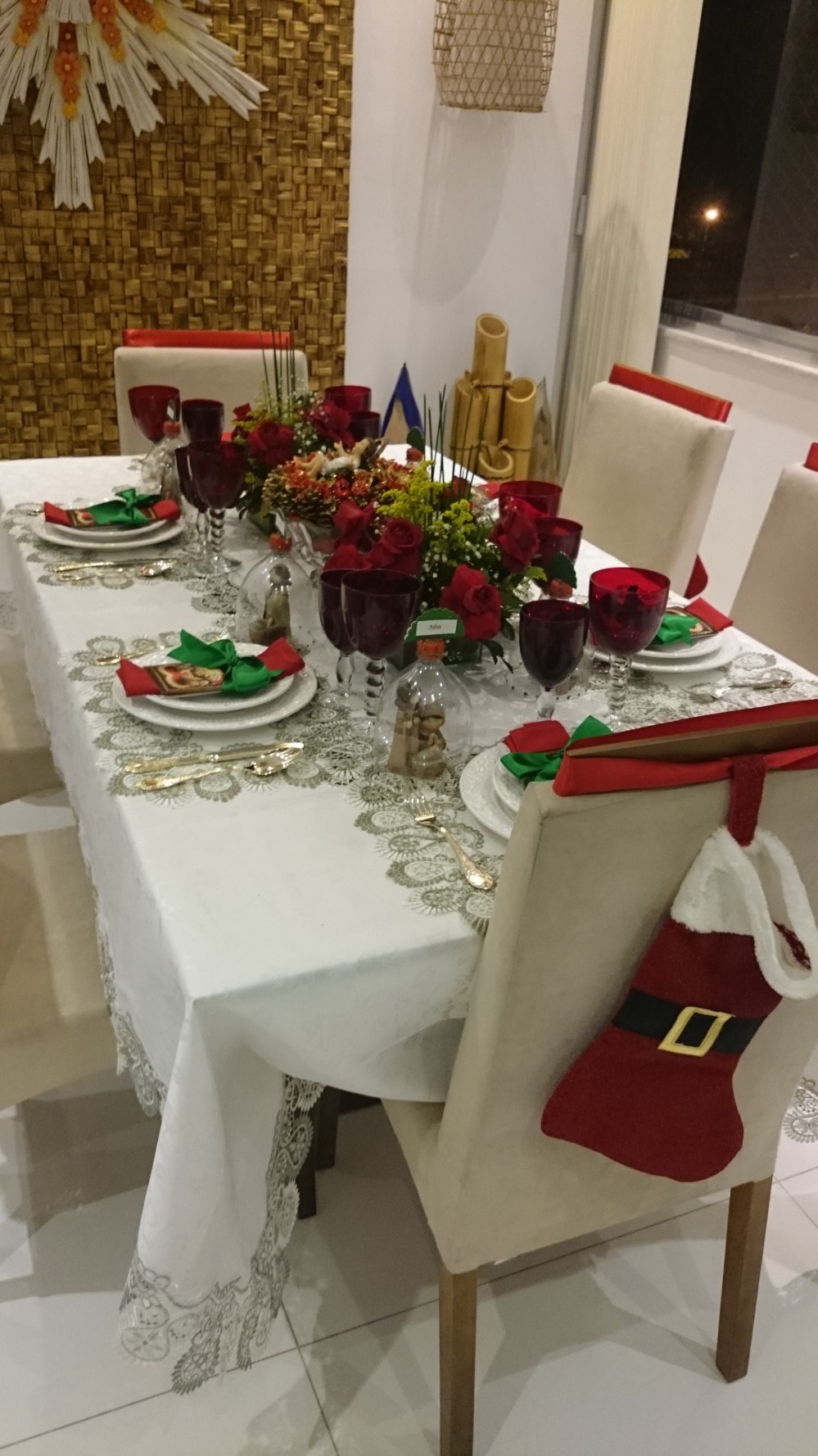 mesa de natal